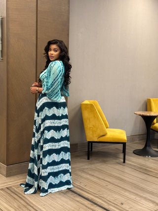 Robe croc top et une jupe NINA SET
