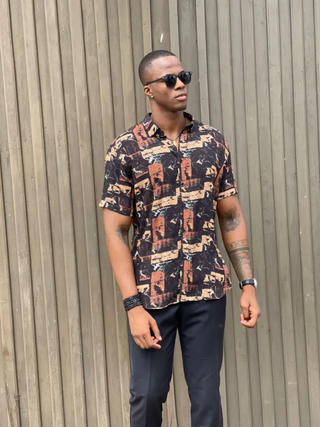 Chemise manches courtes MAHADI